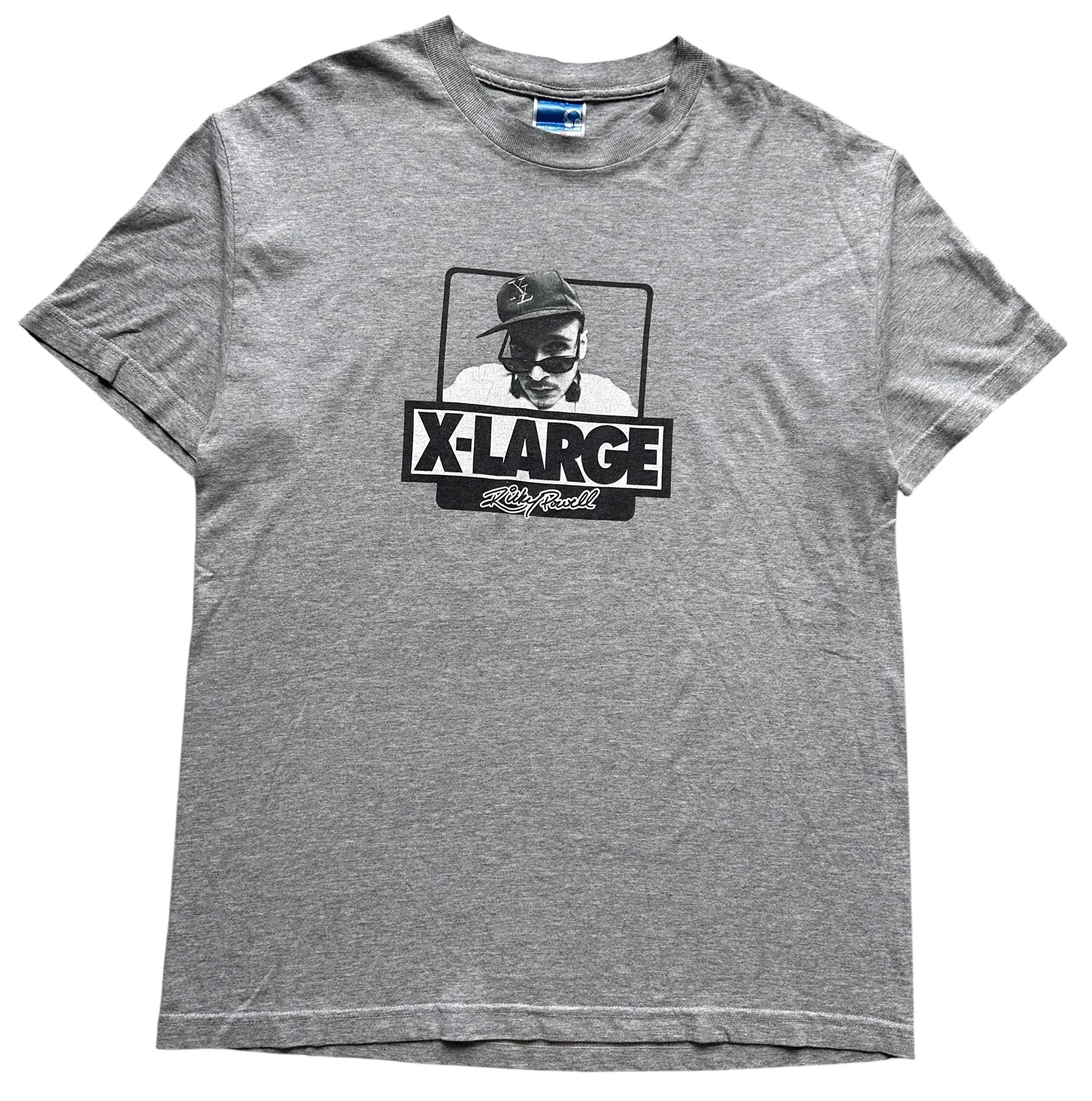 稀少　M.V.P. Ricky Powell Big L　フォトTシャツ 90s Xlarge x Ricky Powell T-shirt size L – cataloguelondon