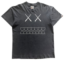 Load image into Gallery viewer, 2005 Bape x Kaws T-shirt size L