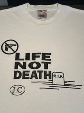 Load image into Gallery viewer, 90’s Life Not Death  T-shirt size L
