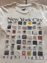Load image into Gallery viewer, 90’s NYC night lights T-shirt size Xl

