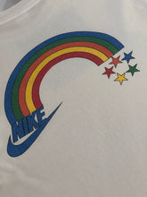 Load image into Gallery viewer, 80s Nike Rainbow T-shirt size L
