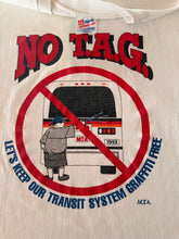 Load image into Gallery viewer, 90s MTA Anti-graffiti T-Shirt size XL
