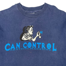 Load image into Gallery viewer, Early 90s Can Control Magazine T-shirt M
