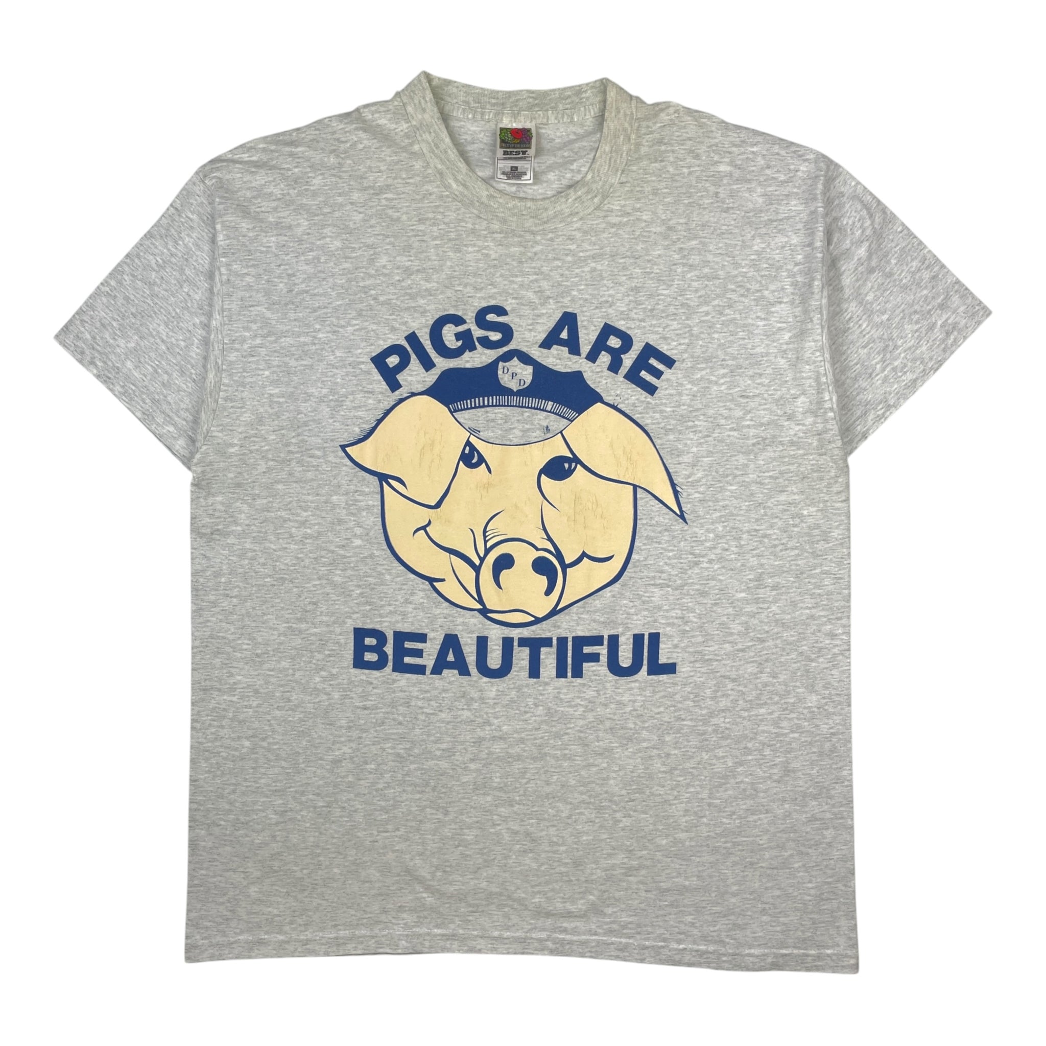 Late 90s Pig Are Beautiful T-shirt XL – cataloguelondon
