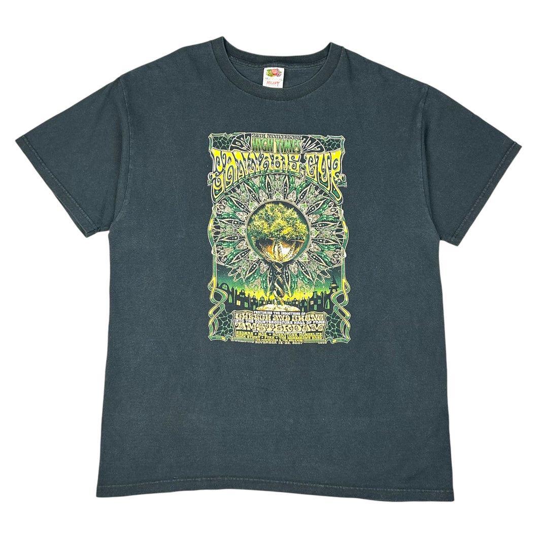 2007 High Times Cannabis Cup T-Shirt Size L